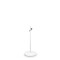 SSP WB SET 1 W - Support de haut-parleur avec base et plaque de poids en fonte, blanc