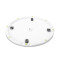 SSP WB SET 1 W - Support de haut-parleur avec base et plaque de poids en fonte, blanc