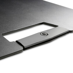 WB 431 B - Square Steel Base Prepared for Off-Centre...