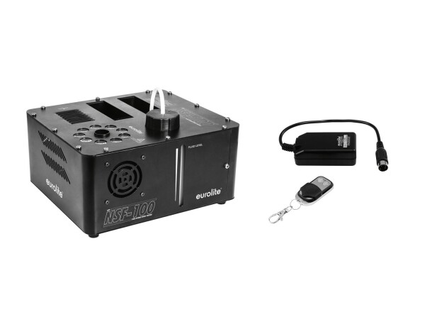 Set NSF-100 LED DMX Hybrid Spray Fogger + WRC-4 Funkfernbedienung
