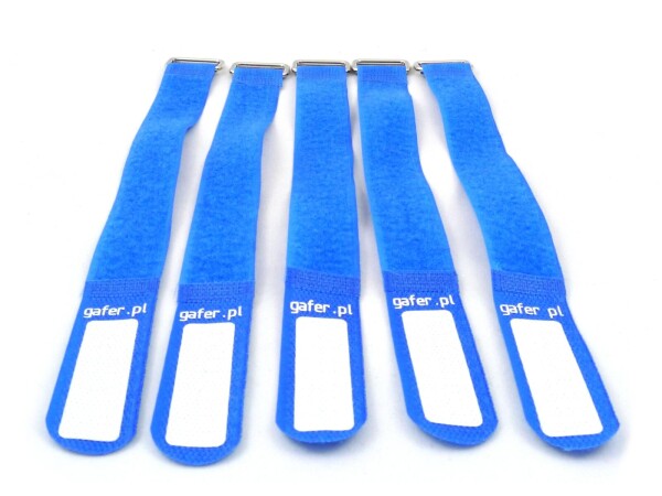 Tie Straps 25x260mm 5 pieces blue