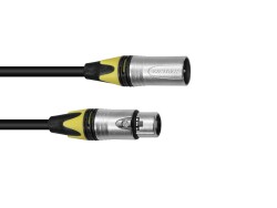 XLR cable COL 3pin 20m bk Neutrik
