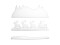 Winterlandschaft aus Schneematte, schwer entflammbar B1