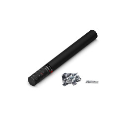 Handheld Cannon Confetti Silver Metallic 50cm