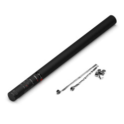 Handheld Cannon PRO Streamers Silver Metallic 80cm