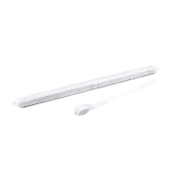 Streamers 10m x 2.5cm - White