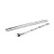 Metallic streamers 10m x 2.5cm - Silver
