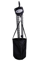 chain hoist black 1000kg 6m