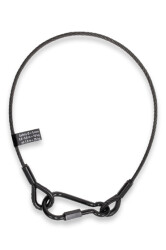Sicherungsseil 60cm Ø 4mm BGV-C1 schwarz