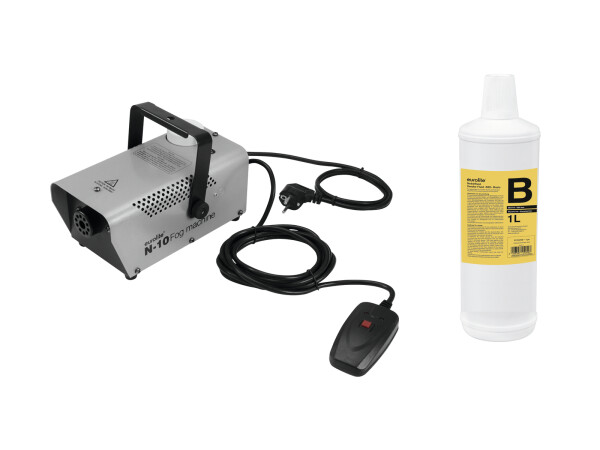 Set N-10 silver + B2D Basic smoke fluid 1l