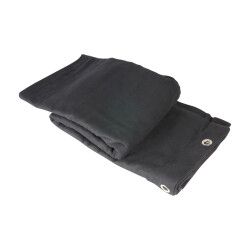 0152 X 66 - Stage Molton B1 black with Eyelets burnished...