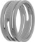 Contrik - XX-Series, Markierungsring grau fuer XLR - XXR-8