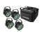 Set 4x LED PARty TCL Spot + Soft Bag