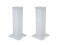 2x Stage Stand 100cm incl. Cover and Bag, white