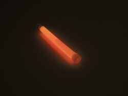 Glow rod, orange, 15cm, 12x