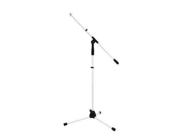 Mikrofonstativ MS-1W mit Galgen weiß