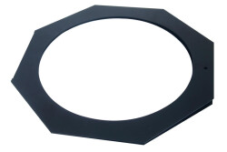 Farbfilterrahmen 8-Eck PAR 30 schwarz