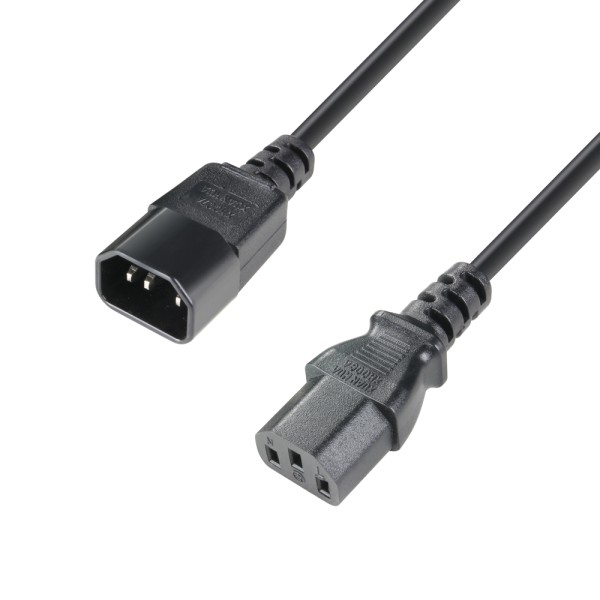Adam Hall Cables 8101 KE 1000 - Kaltgeräte Verlängerungskabel 3 x 1,5 mm², 10 m