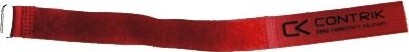 Klettverschluss, 16x200mm, rot