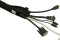 Premium Cable Sleeve 650cm, with zip