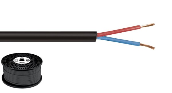Lautsprecherkabel, Halogenfrei, 2x1.5mm, 100m