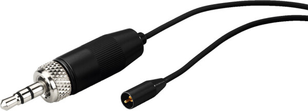 Anschlusskabel 3,5mm Klinkenstecker, schwarz