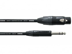 CORDIAL CPM 10 FV - Studiokabel, Jack sym.-XLRf, 10m