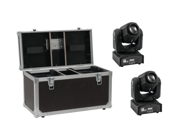 Set 2x LED TMH-17 Spot + Case