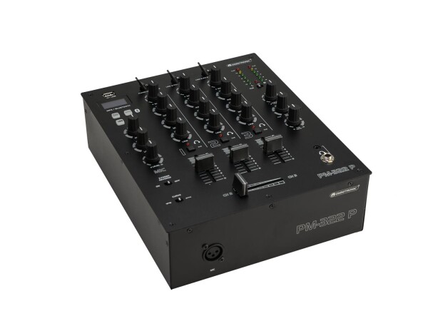 PM-322P 3-Channel DJ Mixer with Bluetooth & USB Player