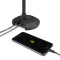LED PL 2B - Lampada da tavolo e da pianoforte con LED, dimmer e uscita per ricarica USB