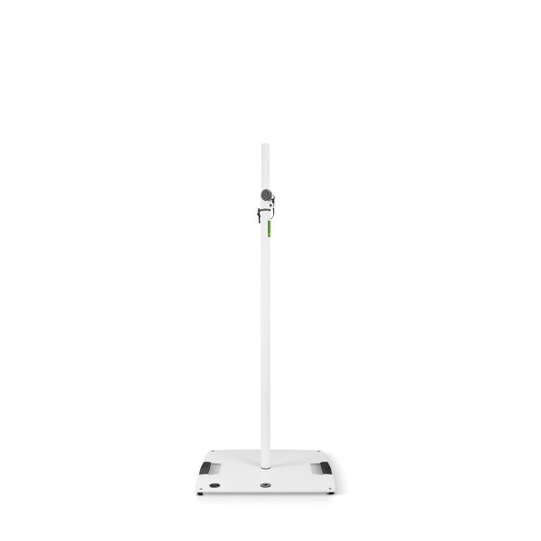 LS 431 W - Supporto leggero con base quadrata in acciaio e possibilità di montaggio ad eccentrico