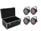 Set 4x LED SLS-6 TCL Spot + Case TDV-1