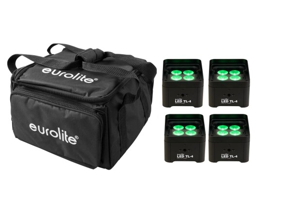 Set 4x LED TL-4 Trusslight + Soft Bag