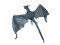 Halloween Flying Dragon, animated, blue, 120cm