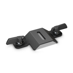 OMEGA BRACKET 5 - Staffa Omega con scanalatura di rinforzo