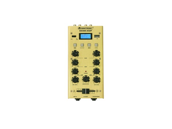 GNOME-202P Mini Mixer gold