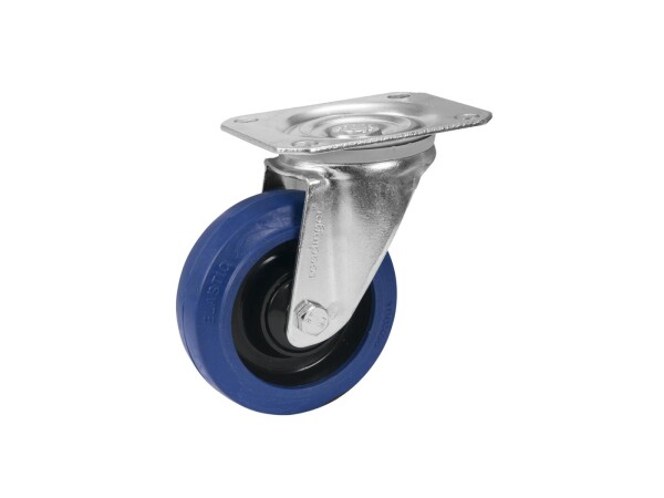Swivel Castor RD-100 100mm blue