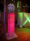 2x Stage Stand variable incl. Cover and Bag, white