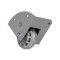 37601 S - Eckeinbaurolle mit 48 mm-Rad in Alu-Druckgussgehäuse, gekröpft