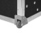 37601 S - Eckeinbaurolle mit 48 mm-Rad in Alu-Druckgussgehäuse, gekröpft