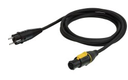 Powercable Powercon True1 to Schuko 1,5m 3x 1,5mm2