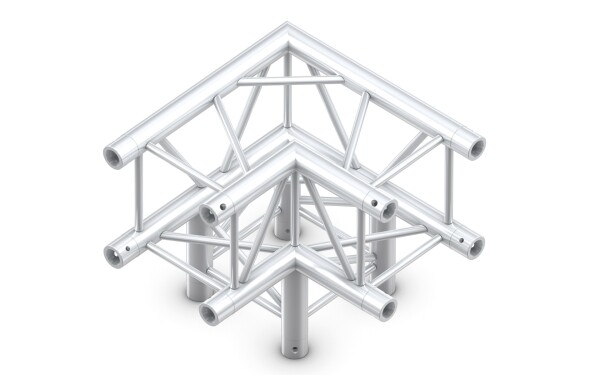 Corner 3-way 90° Pro-30 Square F