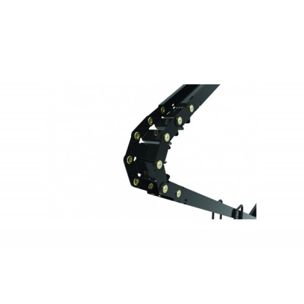 SNAKE Kabelführung, schwarz, Breite: 2m, Hub: 7m