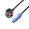 3 STAR PCON 0150 GB - Power Cable | Adam Hall® K4CPFIN x BS1363/A | 1.5 m