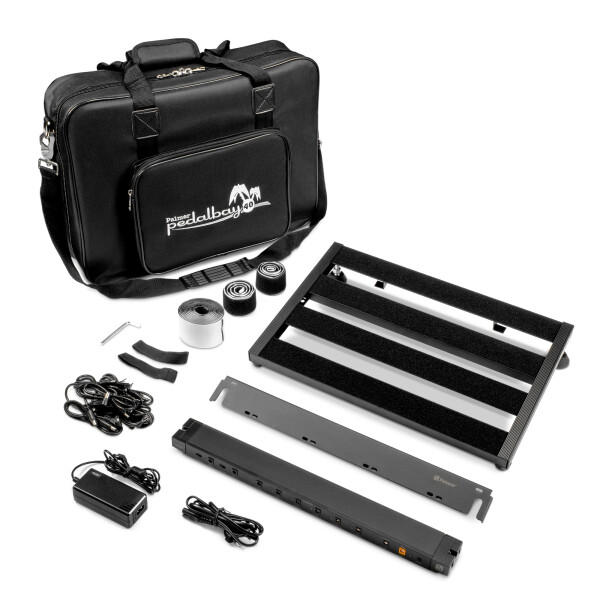 Pedalbay® 40 PB - Pedalboard incl. barra di potenza
