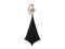 Set Mirror ball 30cm gold with stand and tripod cover white