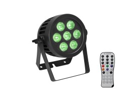 Set LED IP PAR 7x9W SCL Spot + 2x Diffusorscheibe...