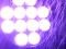 LED IP PAR 7x8W QCL spot