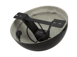 Spiegel-Halbkugel 40cm schwarz motorisiert