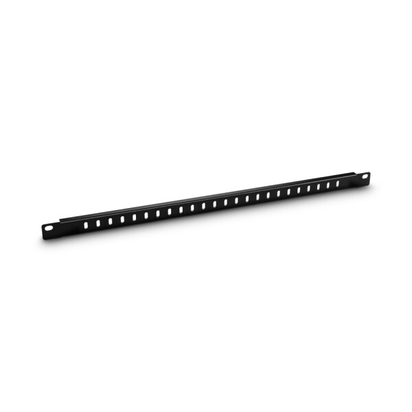 872205 STLV - 19" 0.5 U Steel U-Rack Panel with Vertical Ventilation Slots